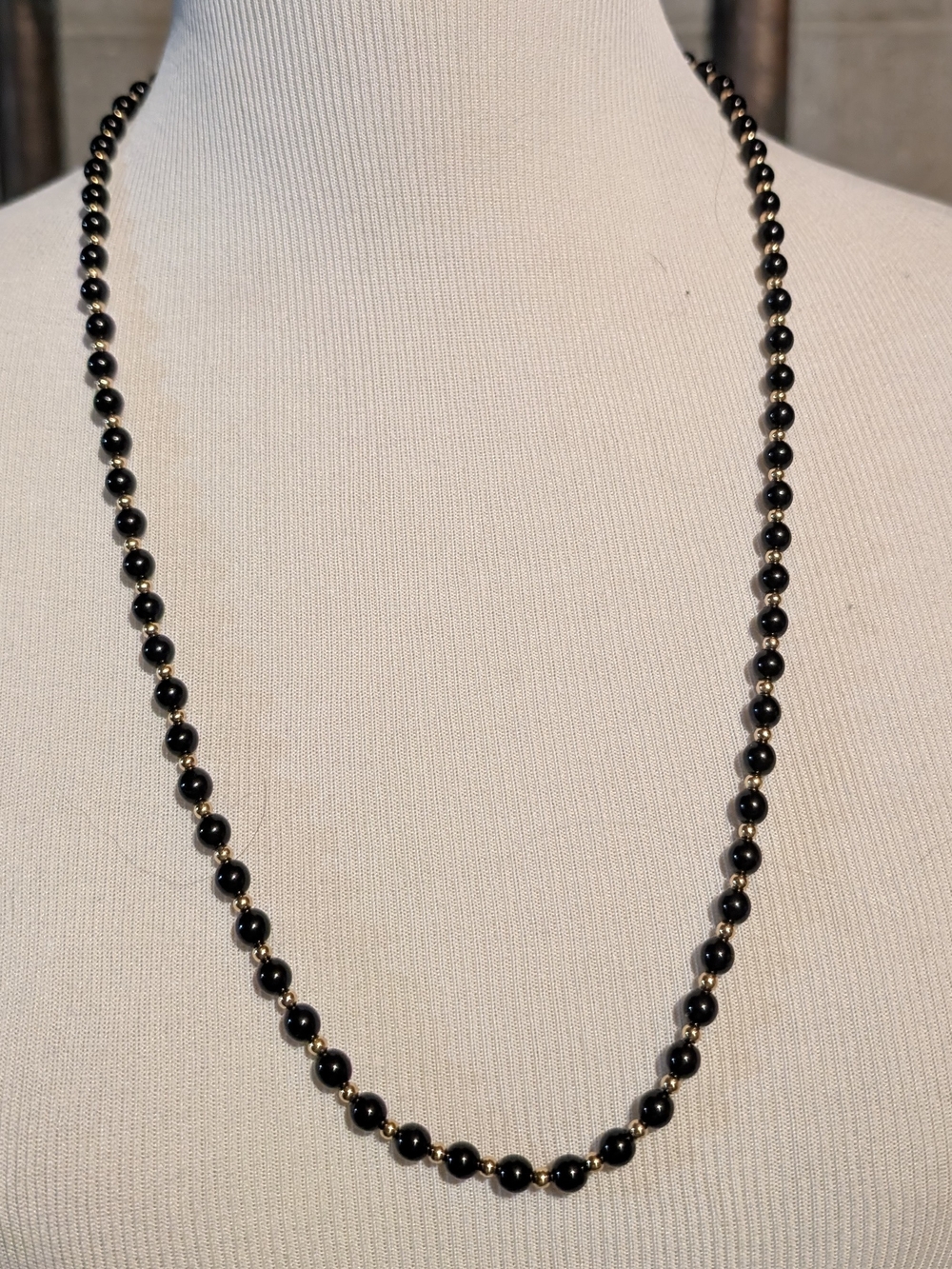 Vintage Monet 28" Necklace & Earrings - Great Condition - Dress Up Go Out!